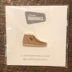 Limited Edition Clarks Originals Wallabee Shoe Pin